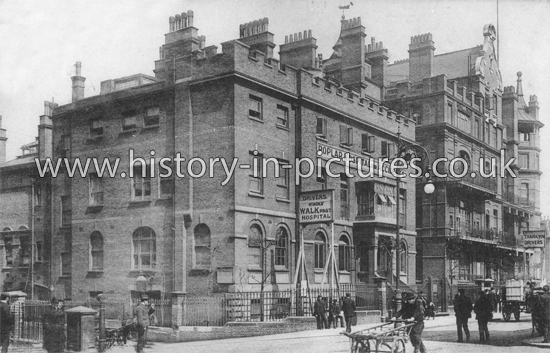 Poplar Hospital, East India Dock Rd, Poplar, London. c.1913
